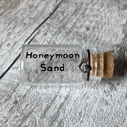 Honeymoon Keepsake Unique Wedding Travel Gift Small Sand Bottle Bride Gift Couple Gift Vacation Sand Jar Beach Honeymoon Memory