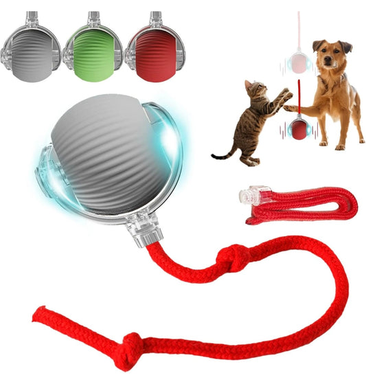 Automatic Rolling Ball Smart Cat Dog Toy Electric Pet Self-moving Kitten Game
