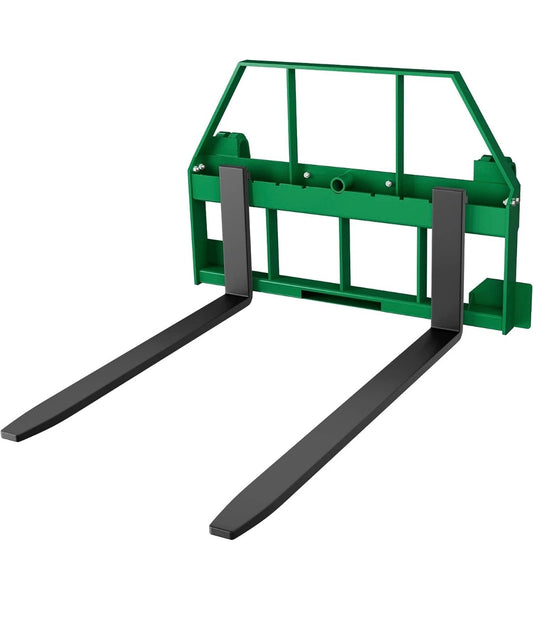 Pallet Fork Attachment 46" Pallet Fork Frame  48" Fork Blades