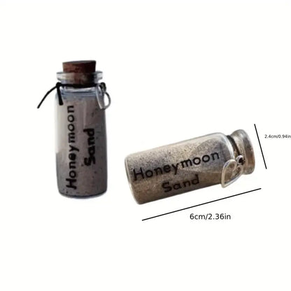 Honeymoon Keepsake Unique Wedding Travel Gift Small Sand Bottle Bride Gift Couple Gift Vacation Sand Jar Beach Honeymoon Memory